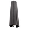 Polyplastic 28/32m Twin-fin window rubber (order in multiples of 40M)