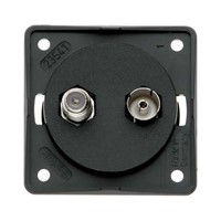 W4 Berker TV/Satellite Point - Anthracite