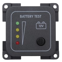 CBE Grey Battery Test Panel with LED