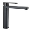 Reich Linnea L black with 25cm UniQuick pipe with push-fit fittings and 33mm hole size