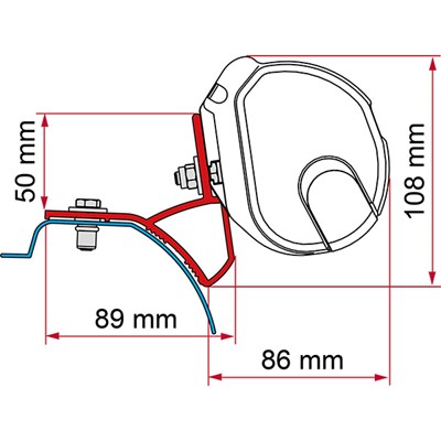 Fiamma Kit Trafic/Vivaro/Rapido Mirande S