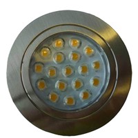 Dimatec Nickel Recessed LED Touch Control Spot Light