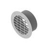 Whale Grey 65mm Air Duct Fixed Vent