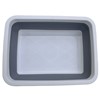 Collapsible-wares rectangular bowl