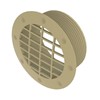Whale Beige 65mm Air Duct Fixed Vent