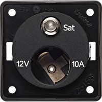 W4 12V Cigar Socket/Satellite Point Anthracite