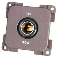 CBE Grey standard 12v socket reatail packed