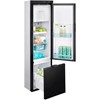 Thetford N4141A 136L Black Slim Line Fridge Freezer