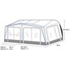 Westfield Pluto XL 2.0 Size 9 Premium Caravan Air Full Awning