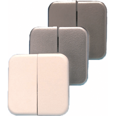 Fawo Chrome Double Finger Plate Switch