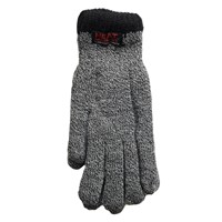 Heat Machine Men’s Tog 1.8 Thermal Gloves, One Size, Grey Marl