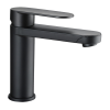Reich Linnea K Bathroom Tap Black with 25cm Uniquick pipe
