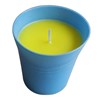 Citronella Candle (Dia10*H8.5cm) - Blue (Order in multiples of 12)