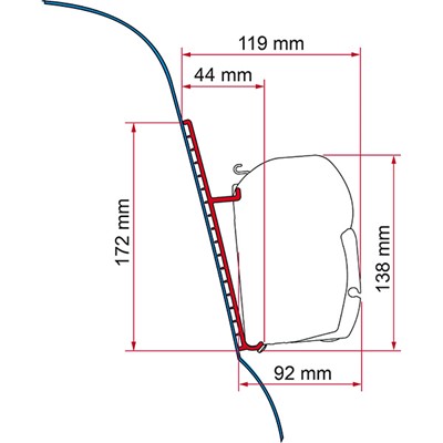 Fiamma Kit Fiberglass Roof