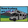 Home Is Where You Park It Mat - Motor Home