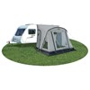 Falcon Pro 260 Poled Porch Awning - Mid Grey