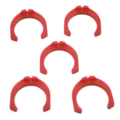 W4 Red Collet Clip (5 Pack)