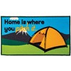 Washable home is where you pitch it (tent) mat