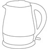 Quest Guardsman 1L Light up Kettle