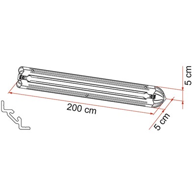Fiamma Garage Bars Corner