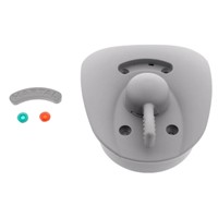 Hartal Left Hand Inner Lock, Grey, suits West Alloy