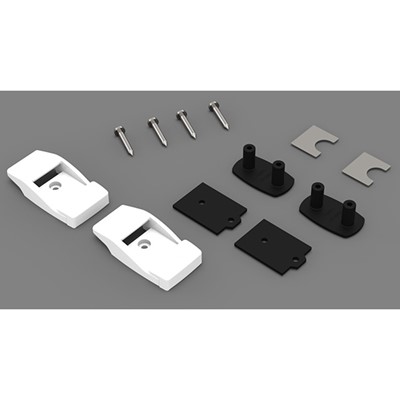 Fiamma Wall Brackets Plastic Pw (2Pcs)