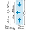 Triton vehicle connector (210 - 240cm : mid)