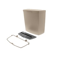 Hartal 5 Piece Door Bin Set - Mocca