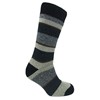 Heat Machine Men’s Tog 2.3 Thermal Socks, Size 6-11, Stripe