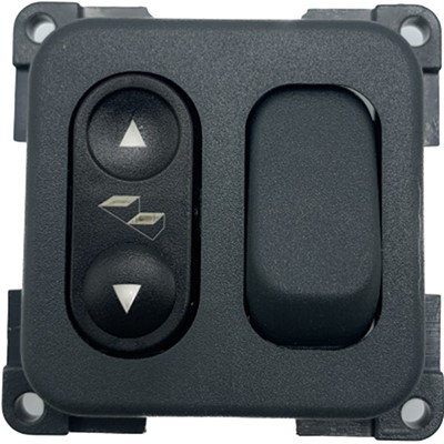 CBE Grey Step & Light Switch with 4 Contacts