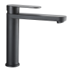 Reich Linnea L Kitchen Tap Black with 25cm Uniquick pipe