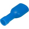 W4 6.35mm Push-On Terminal Female - Blue (3 pack)