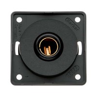 W4 Berker 12V Single Pole Socket - Anthracite