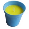 Citronella Candle (Dia10*H8.5cm) - Blue (Order in multiples of 12)
