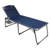 Quest Ragley Pro Lounge Bed with Side Table
