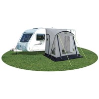 Falcon Pro 220 poled porch awning (mid grey)
