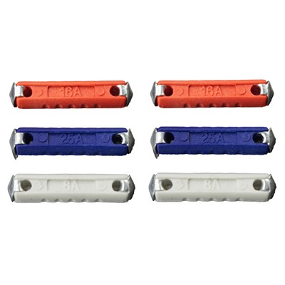 W4 Mixed Continental Fuses (6 Pack)