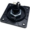 W4 Berker 12V Single Pole Socket - Anthracite