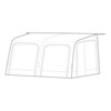 Westfield Vega 375 performance air porch awning (235 - 255)