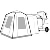 Kestral Poled Drive Away Tailgate Awning (T5,6,6.1)