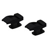 Fiamma Wall Brackets Plastic Deep Black (2Pcs)