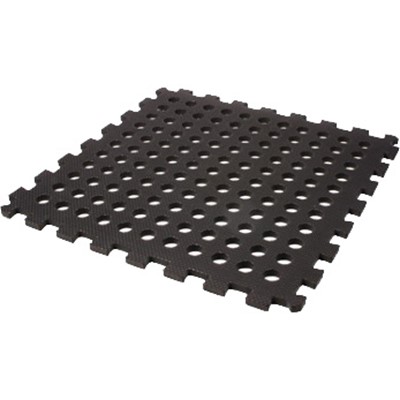 Quest Easy lock Floor Tiles with edging strips (4 pack)