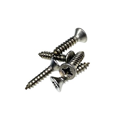 W4 3/4" No. 8 Countersunk Self-Tapping Stainless Steel Screws