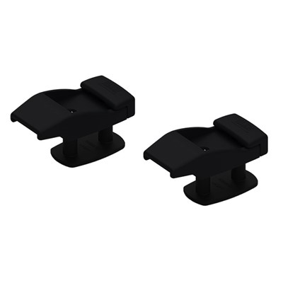 Fiamma Wall Brackets Plastic Deep Black (2Pcs)