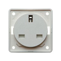 W4 13A Socket - White