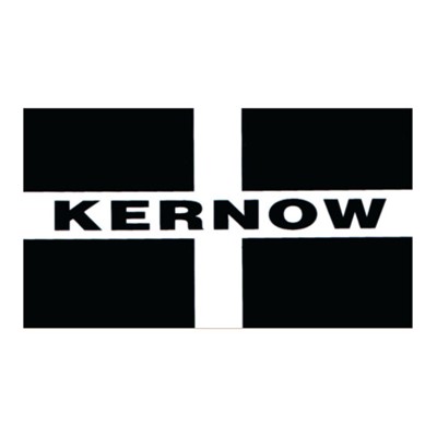 W4 Rectangle Kernow Flag Sticker