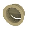 Whale Beige 65mm Air Duct Directional Vent