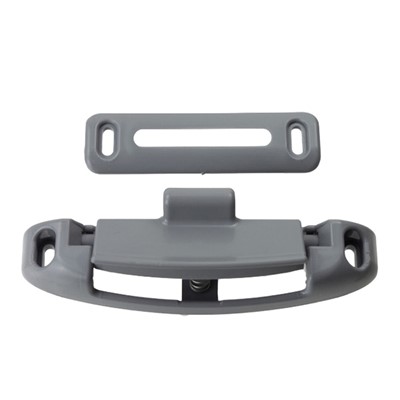 W4 Cupboard/Locker Door Catch - Ash Grey