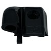 Polyplastic Black hinge bar end cap Left hand