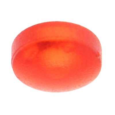 Hartal Inner Lock Screw Cap, Transparent Red